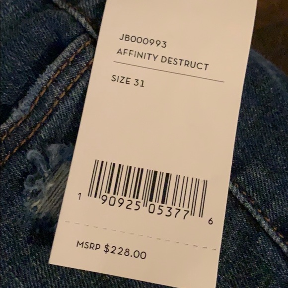 NWT J BRAND Jeans - Picture 6 of 6